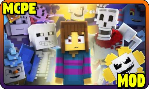 Sans Echotale Update MCPE - Minecraft Mod screenshot 1