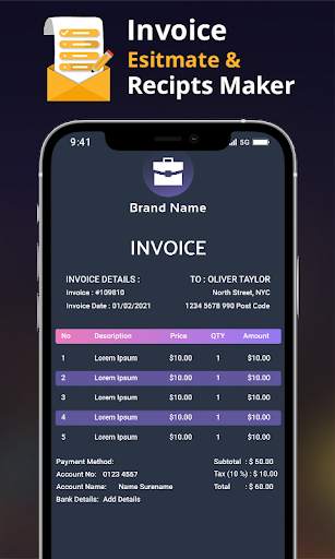 Invoice Maker Pro: Bookkeeping screenshot 3