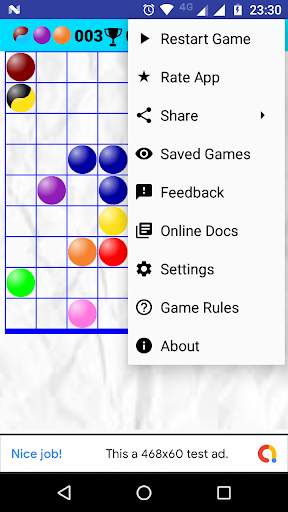 Bubbles in Line screenshot 3