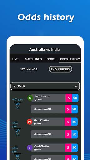 Live Cricket Score: Live Score 2021 screenshot 1
