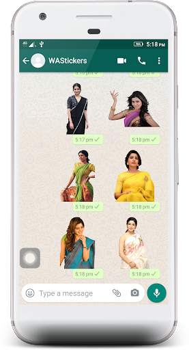 Samantha Akkineni Stickers 4 WhatsApp screenshot 6
