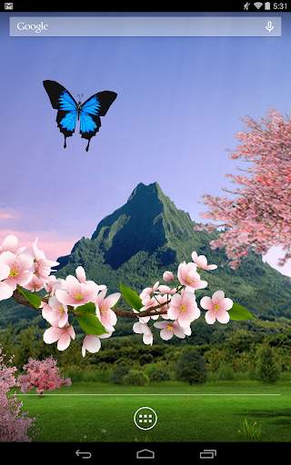 Live Wallpaper - 3D Sakura Seasons screenshot 11