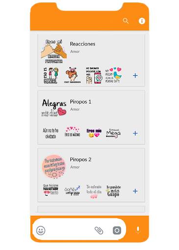 💕 Stickers Frases de amor para WhatsAp 2020 screenshot 1