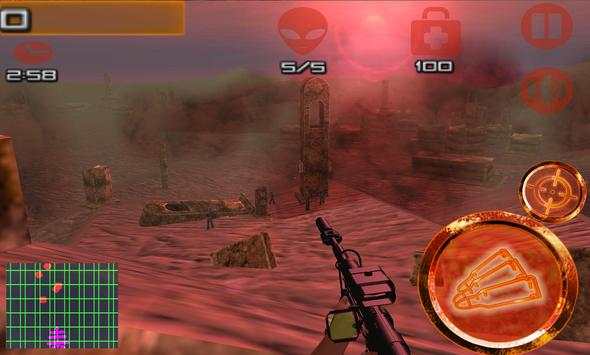 Alien Sniper 3D screenshot 1