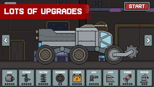 Death Rover: Space Zombie Race screenshot 1