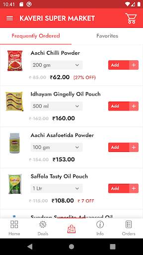 KAVERI SUPER MARKET - Online Grocery Shopping screenshot 2