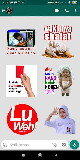 Stiker WA Perang Gambar Lucu Meme WAStickerApps screenshot 4