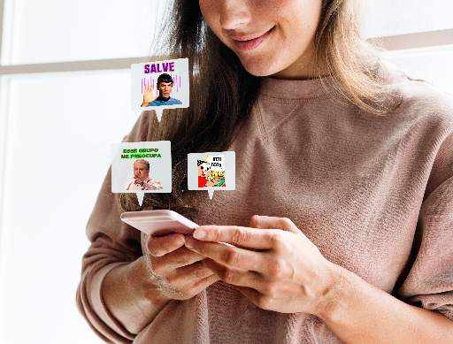 Figurinhas WhatsApp Memes Brasil - WAStickerApps screenshot 1