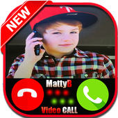 Incoming call from MattyB raps : fake call prank icon