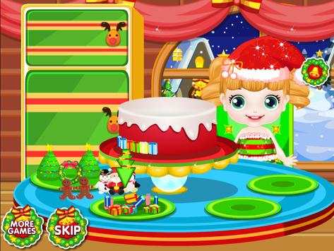 Baby cake christmas games screenshot 3