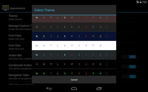 DroidEdit (free code editor) screenshot 13