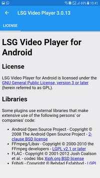 LSG Video Player screenshot 1