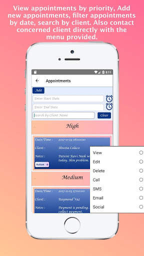 Appointment Manager Free screenshot 6