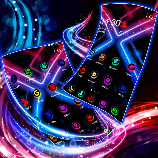 Led, Neon, Light Themes & Live Wallpapers screenshot 4
