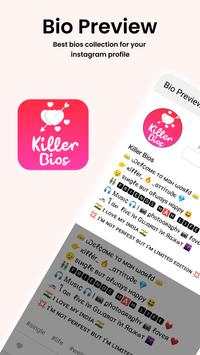 Bio for IG - Killer Bios screenshot 1