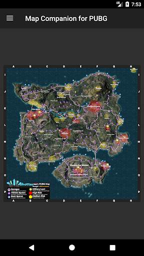 Map Companion for PUBG screenshot 2