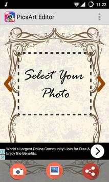 Foto Editor - Pics Art screenshot 1