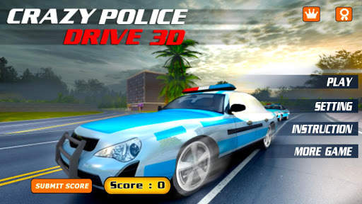 Crazy Police drive screenshot 1