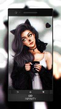 Girly Wallpaper 2 تصوير الشاشة