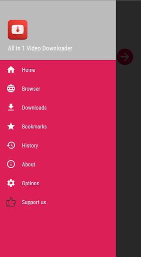 All In 1 Video Downloader - Free HD MP4 Download screenshot 1