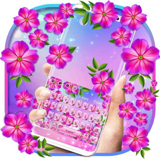 Flower Blossom Keyboard 10001002
