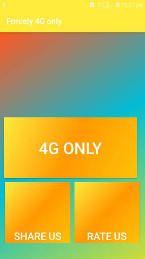 4G Only Network Free Mode screenshot 1