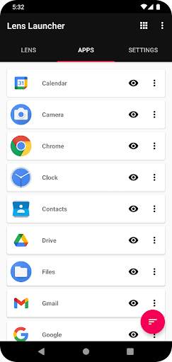 Lens Launcher screenshot 4