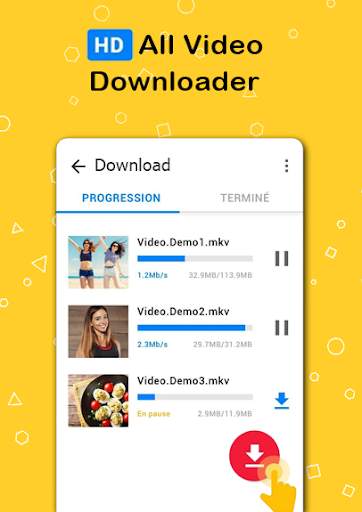 Video Downloader, Movie HD with just one click screenshot 1