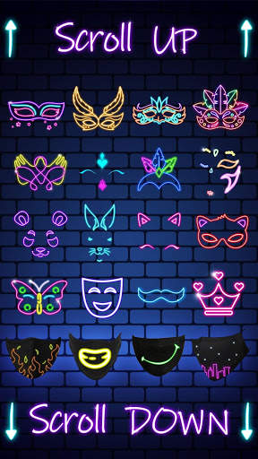 Neon Mask Photo Editor ? Light Effect Camera screenshot 2