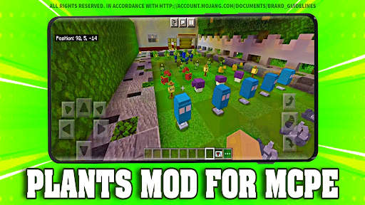 Mod PVZ   Map For Minecraft PE screenshot 1
