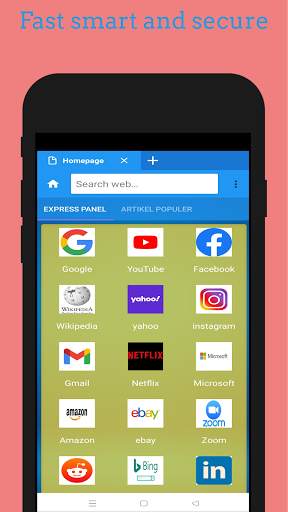 US BROWSER screenshot 1