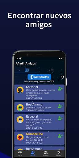 AmongFriends - Chat para jugadores de Among Us screenshot 2