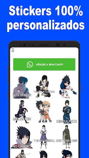 Stickers de Naruto en Whatsapp - Dattebayo screenshot 4