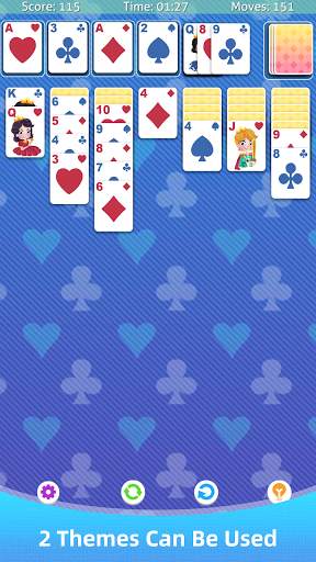 Solitaire Classic Cardgame - Free Poker Games screenshot 4