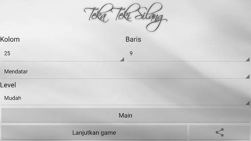 Teka Teki Silang screenshot 4