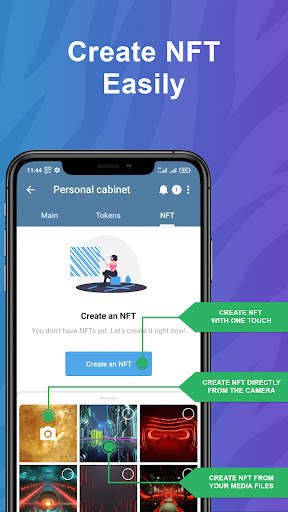 Teegra Messenger Crypto Wallet screenshot 4