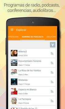 iVoox Podcast (Android 2.3) screenshot 5