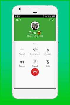 Fake Call From talk Tom screenshot 2