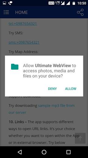 Ultimate WebView App Demo screenshot 8