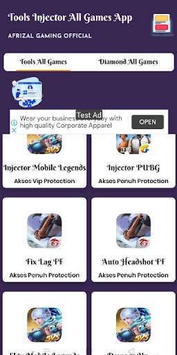 Afrizal VIP New - Tools Skin ML screenshot 1