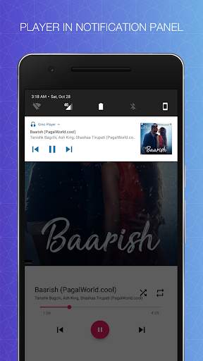 Oreo  Music Player 7 تصوير الشاشة