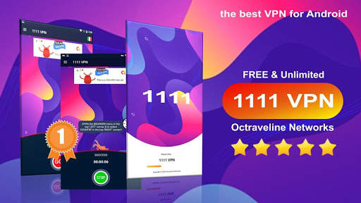 1111 VPN - A Fast, Unlimited, Free VPN Proxy screenshot 1