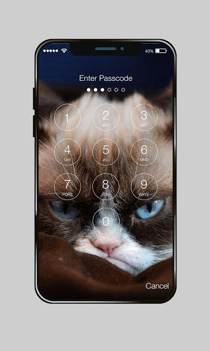 Grumpy Cat Wallpaper HD Screen Lock screenshot 1