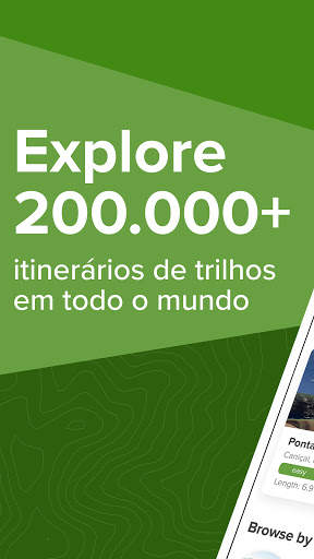 AllTrails Trilhos de Ciclismo, Caminhada & Corrida screenshot 1