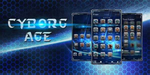 Cyborg Age GO Launcher Theme screenshot 5