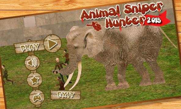 Animal Sniper Hunting 2017 : Safari Jungle screenshot 1