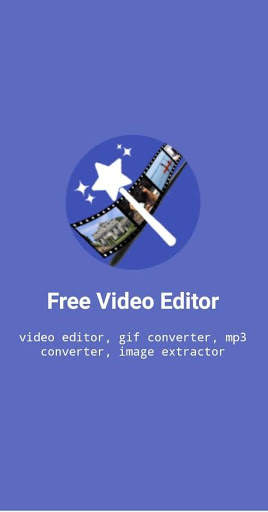 Free video Editor (video editor, Mp3 convertor) screenshot 1