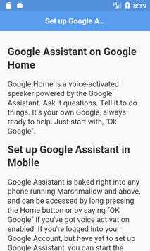 Commands for Google Assistant screenshot 1