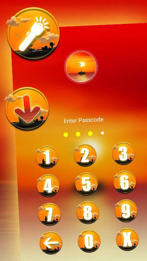 Sunset Launcher Theme screenshot 5