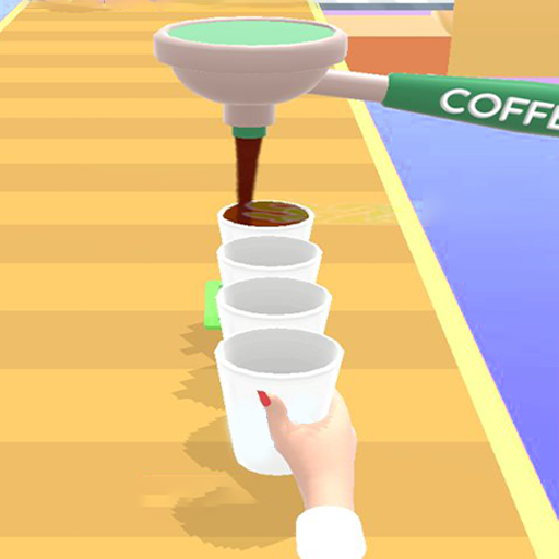 Coffee Cup Stack 3D icon